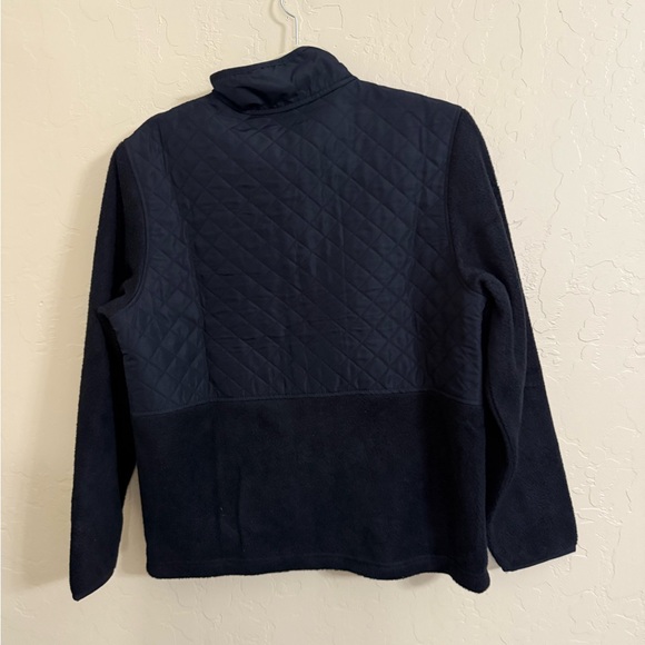 Eddie Bauer Black Quilted Fleece Jacket NWT - Picture 8 of 8
